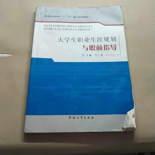 大學生職業(yè)生涯規(guī)劃與職前指導