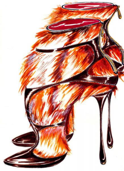 Manolo's New Shoes  新的鞋子设计