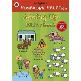 LadybirdHomeworkHelpers:AddingupStickerBook小瓢虫系列图书