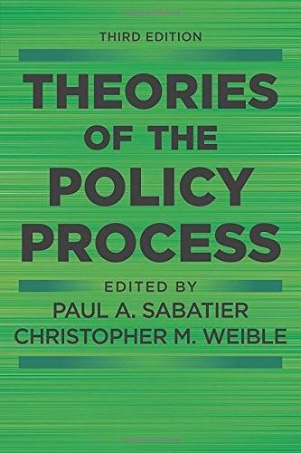 Theories of the Policy Process