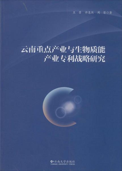 云南重點(diǎn)產(chǎn)業(yè)與生物質(zhì)能產(chǎn)業(yè)專利戰(zhàn)略研究