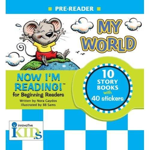 Now I'm Reading!Pre-Reader: My World 我的第一套自然拼读故事书-预备级：我的世界（10本书+40张贴画） 