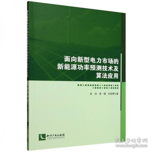 面向新型电力市场的新能源功率预测技术及算法应用
