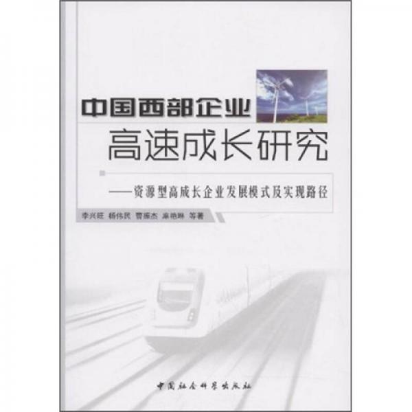 中國西部企業(yè)高速成長研究