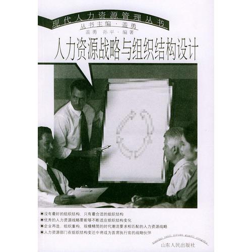 人力資源戰(zhàn)略與組織結(jié)構(gòu)設(shè)計(jì)——現(xiàn)代人力資源管理叢書