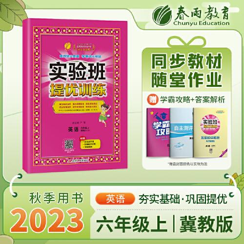 实验班提优训练 六年级上册