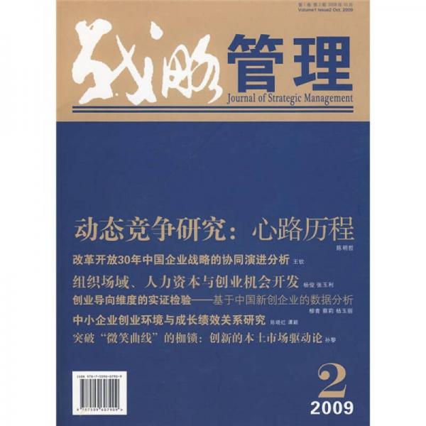 战略管理（2009年10月）