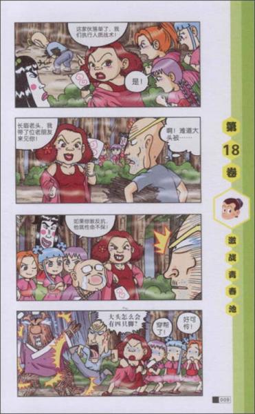 乌龙院四格漫画系列：激战青春池