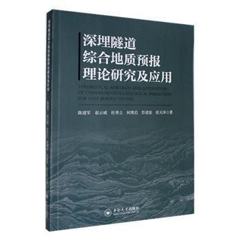 全新正版圖書 深埋隧道綜合地質(zhì)預(yù)報理論研究及應(yīng)用陳建軍中南大學(xué)出版社9787548754442