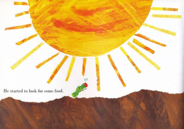 The Very Hungry Caterpillar好饿的毛毛虫 英文原版