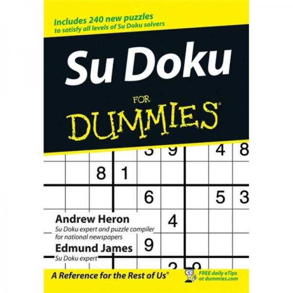 Su Doku for Dummies  傻瓜書-數(shù)獨(dú)游戲