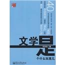 文學(xué)是個(gè)什么玩意兒