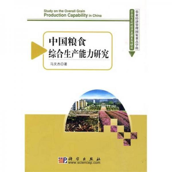 中國糧食綜合生產能力研究