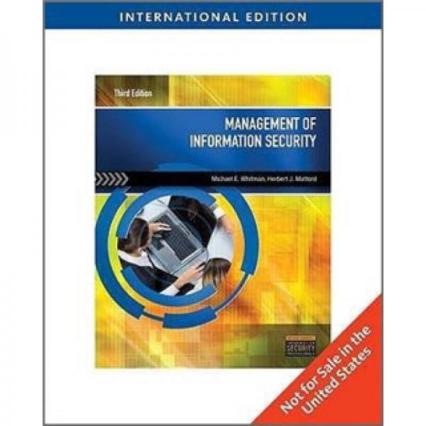 Management of Information Security International Edition