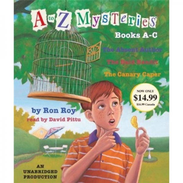 A to Z Mysteries: Books A-C (Audio CD)
