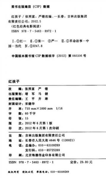 红色经典电影阅读：红孩子