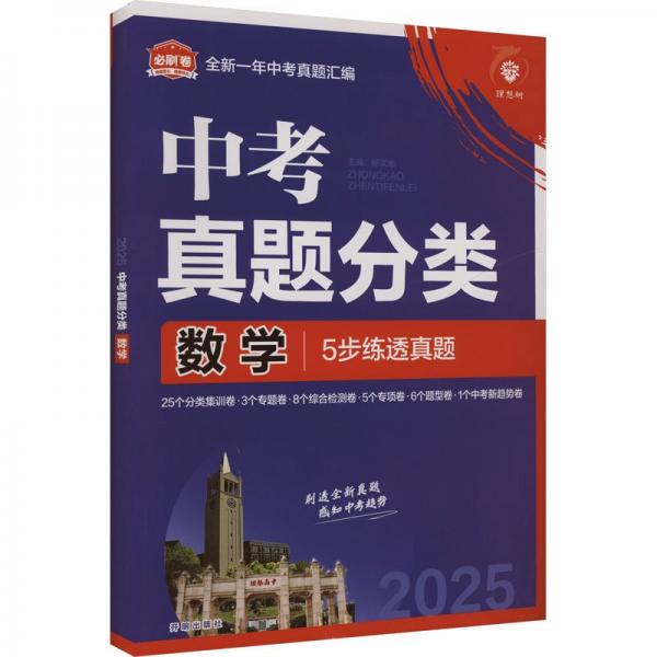 2025版理想树中考必刷卷 真题分类 数学 九年级初三中考总复习