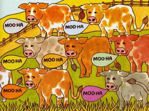 The Cow That Went OINK