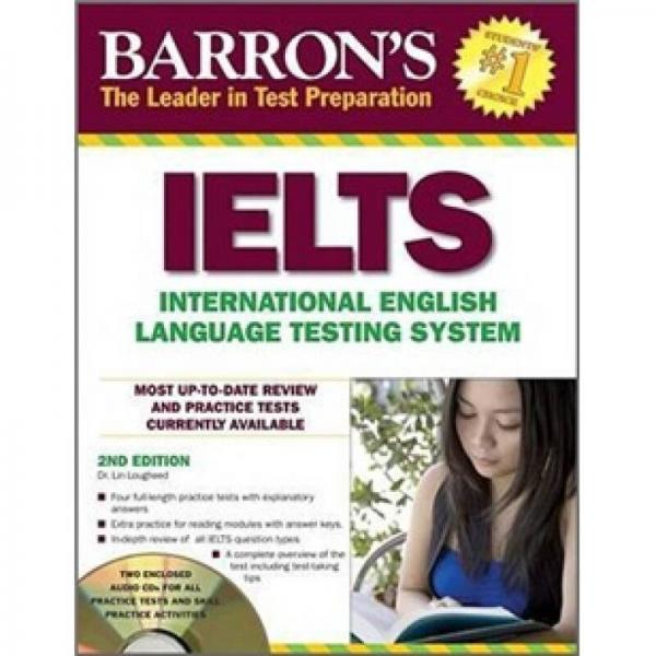 Barron's IELTS with Audio CDs：International English Language Testing System