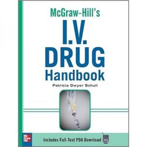 McGraw-Hill's I.V. Drug Handbook [Spiral-bound]
