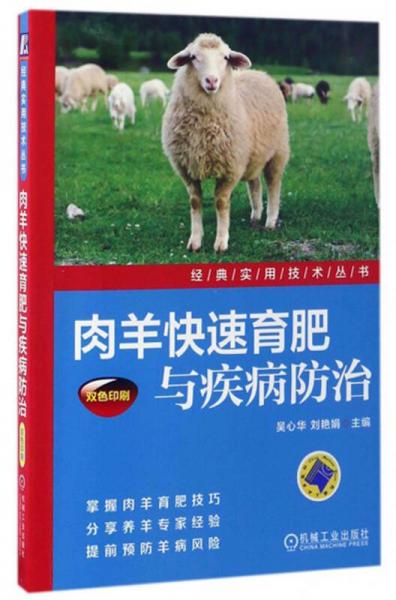 经典实用技术丛书：肉羊快速育肥与疾病防治（双色印刷）
