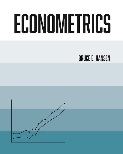 英文原版 Econometrics 計(jì)量經(jīng)濟(jì)學(xué) Bruce E. Hansen 