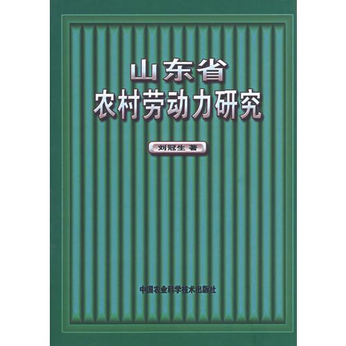 山東省農(nóng)村勞動(dòng)力研究