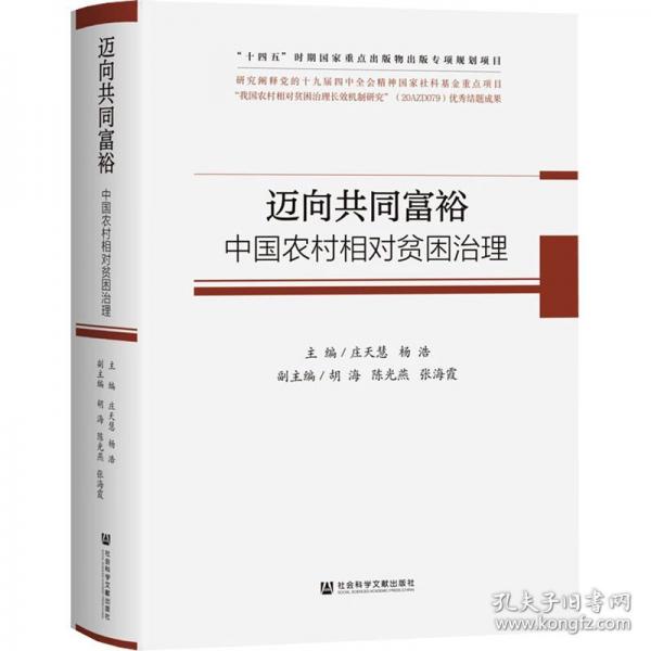 迈向共同富裕：中国农村相对贫困治理