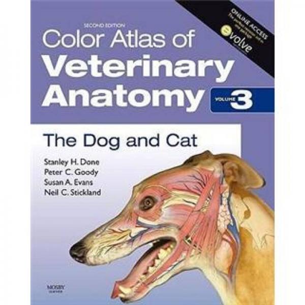 Color Atlas of Veterinary Anatomy, Volume 3, The Dog and Cat