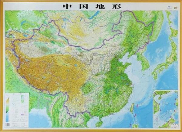 中国地形