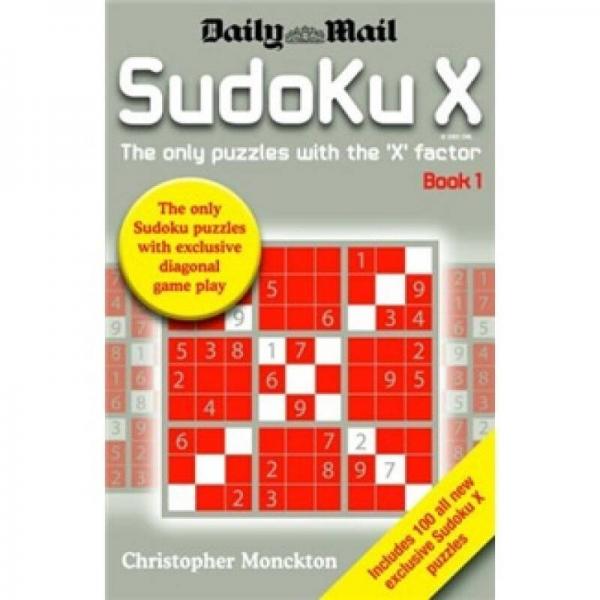 Sudoku X: Bk. 1