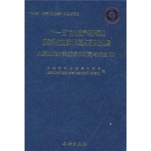 “十一五”文化遗产保护领域国家科技支撑计划重点项目论文集：大遗址保护关键技术研究与开发（1）