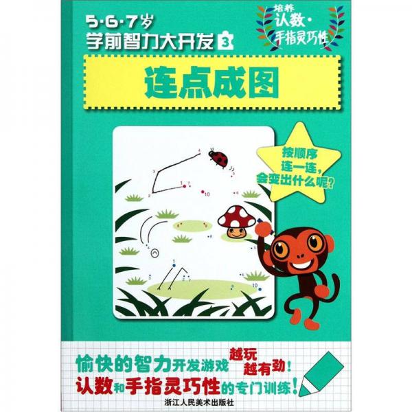 5·6·7歲學(xué)前智力大開發(fā)：連點(diǎn)成圖