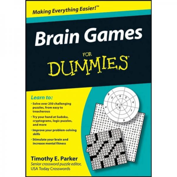 Brain Games For Dummies[傻瓜書-大腦游戲]
