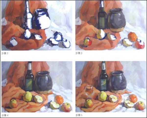 美术高考必读·绘画语言的表现与欣赏：胡林明水粉静物