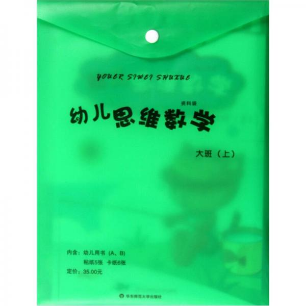 幼兒思維數(shù)學(xué)：幼兒用書大班