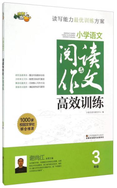 小学3年级语文阅读与作文高效训练