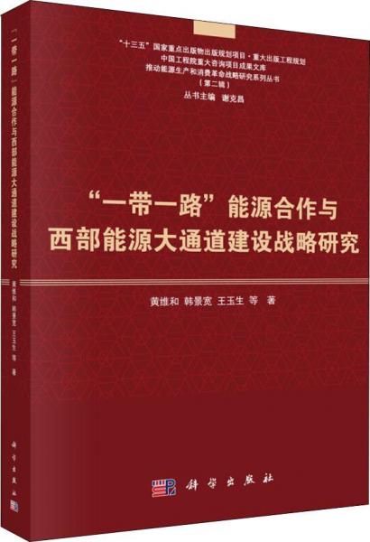 一帶一路能源合作與西部能源大通道建設戰(zhàn)略研究 