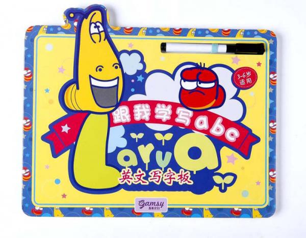 爆笑蟲子Larva跟我學(xué)寫abc:英文寫字板