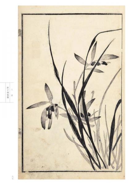 芥子园画传 花鸟卷·兰谱