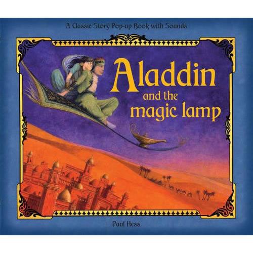 Pop Up Sounds：Aladdin and the Magic Lamp音乐立体书：阿拉丁和神灯