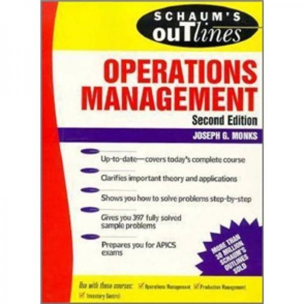 Schaum's Outline of Operations Management