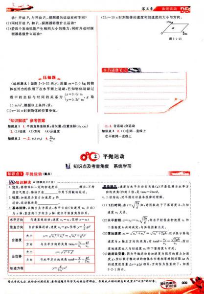 荣德基高中系列·特高级教师点拨：高中物理