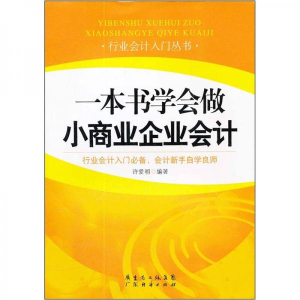 一本書(shū)學(xué)會(huì)做小商業(yè)企業(yè)會(huì)計(jì)