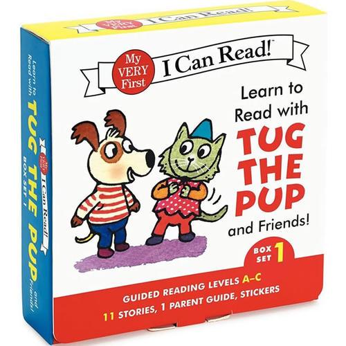 Learn to Read with Tug the Pup and Friends!#1 (I Can Read My Very First Level)小狗和朋友们
