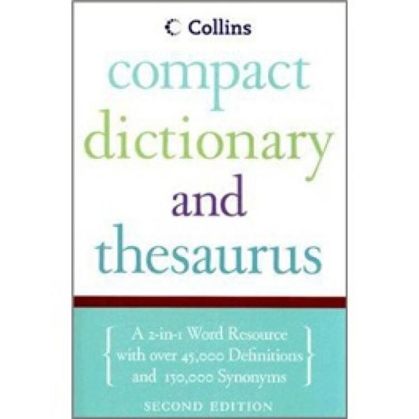 CollinsCompactDictionary&Thesaurus