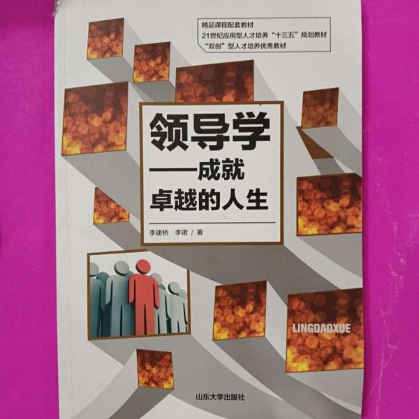 領(lǐng)導(dǎo)學(xué) 成就卓越的人生 9787560760919 李建橋 山東大學(xué)出版社
