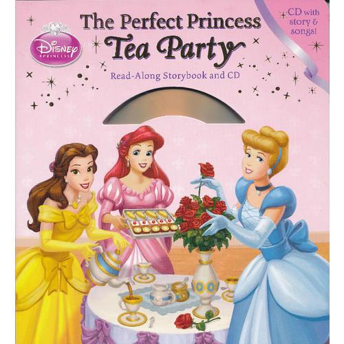 Read-Along系列：The Perfect Princess Tea Party 迪士尼公主茶会(精装+CD) 