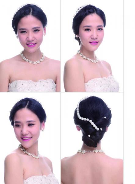 新娘经典盘发100例