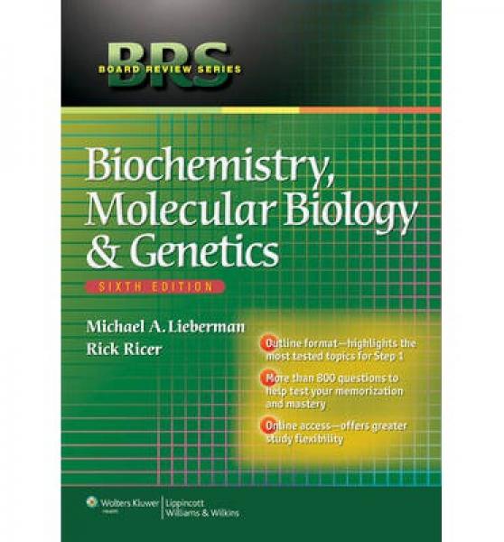 BRS Biochemistry Molecular Biology and Genetics (Board Review Series)